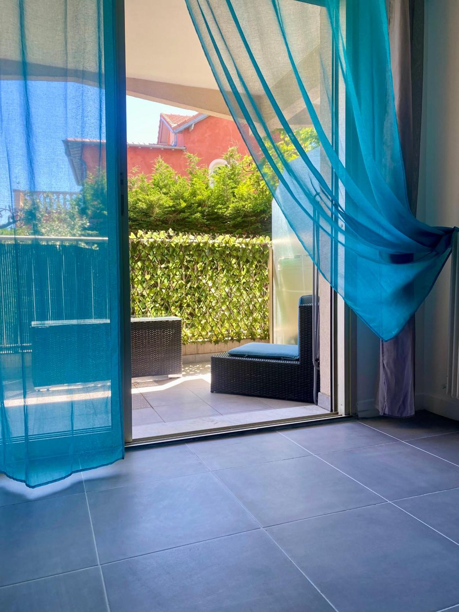 Studio Jardin Fleuris Nizza Exterior foto